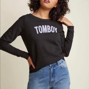 Modcloth Fervour Brand Tomboy top.